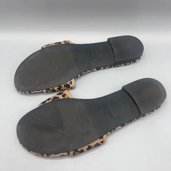 Steven Madden Sandals Womens 10 M Seala Slides Multicolor Cheetah Comfort - Picture 5 of 6